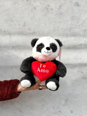 Urso Panda de Pelúcia “Te Amo