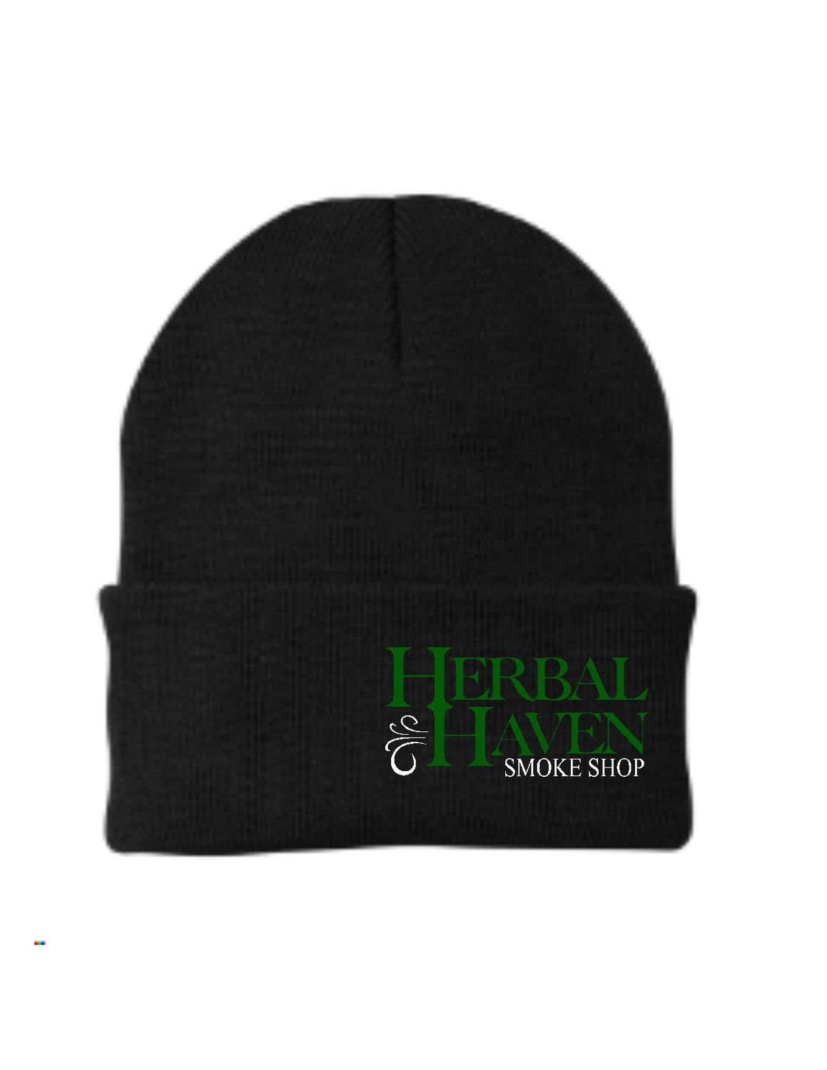 Knit Beanies with embroidered logo