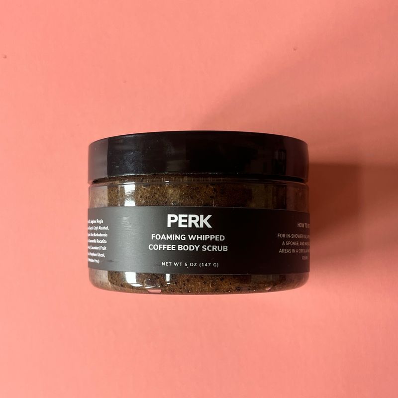 Perk Foaming Whipped Coffee Body Scrub