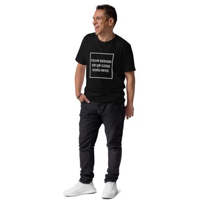 Custom Designed Unisex organic cotton t-shirt