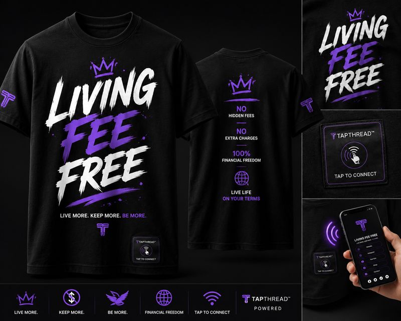 Living Fee Free™ Tee Living Fee Free™ Tee