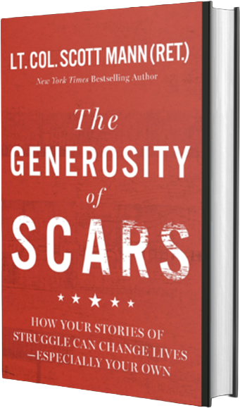 SIGNED copy of 'The Generosity of Scars' - Hardcover