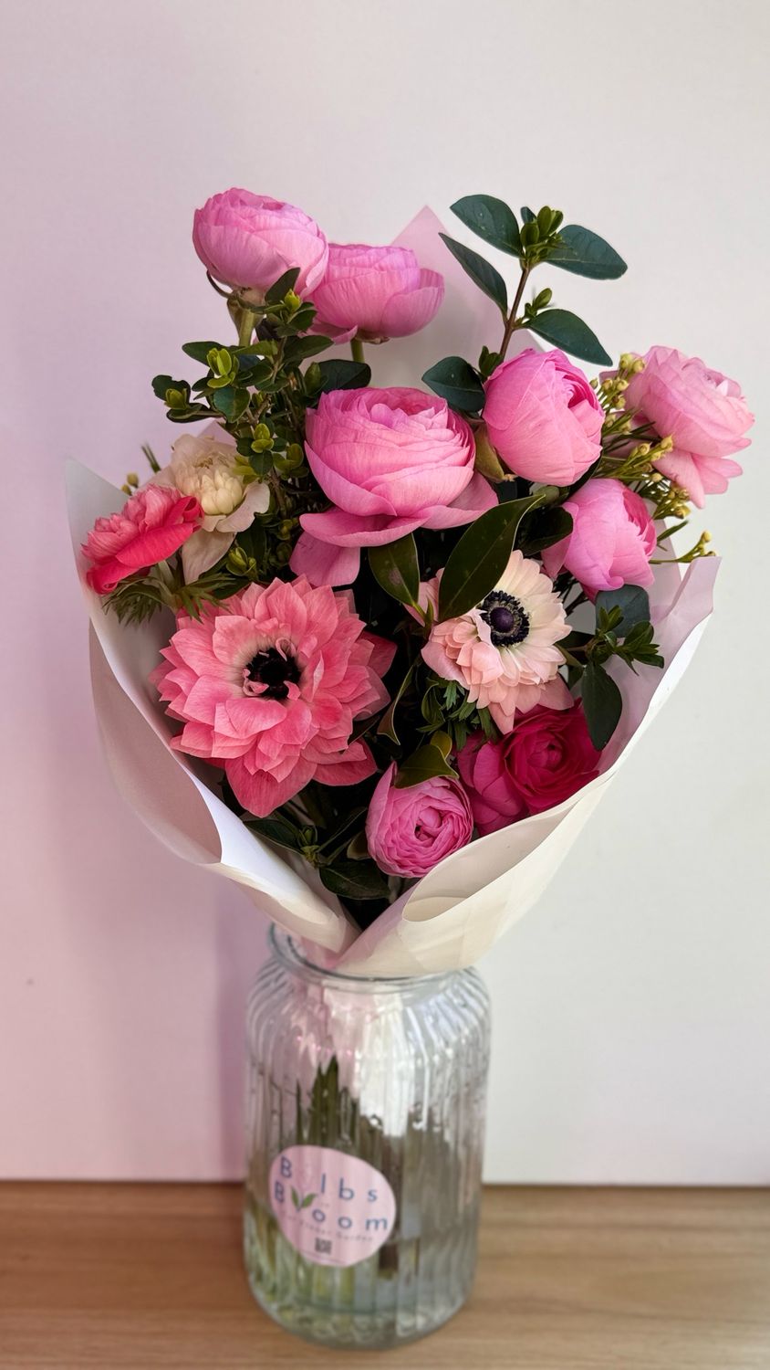 Garden Blooms Ranunculus And Anemones