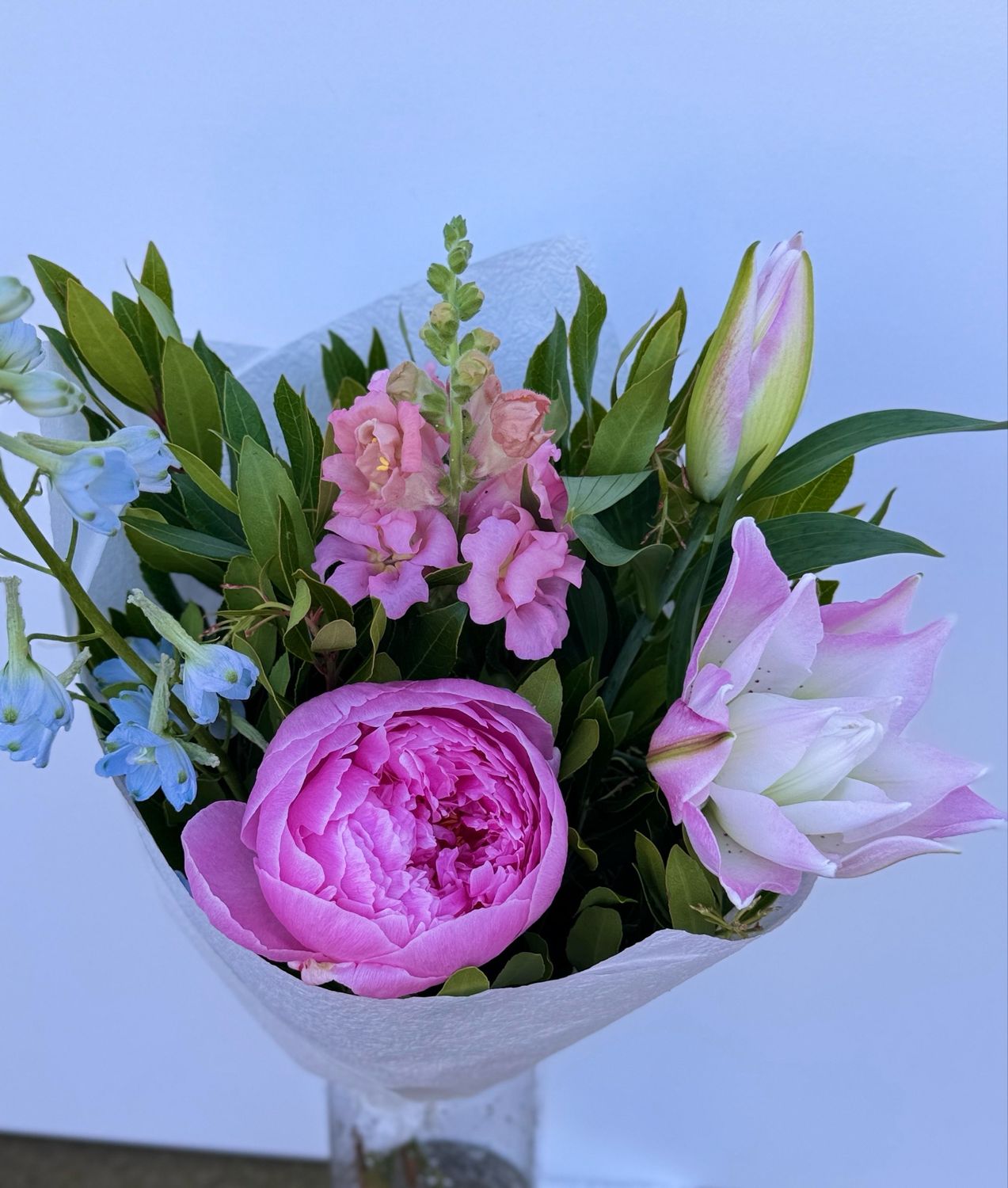 Peony And Garden Double Petal Lilies