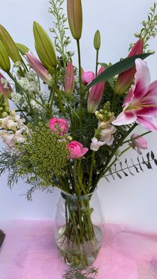 Tall Lily Display