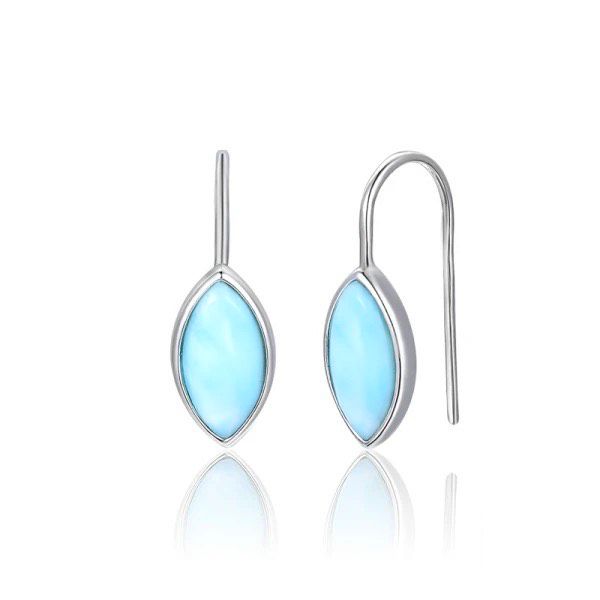 Larimar Ohrhänger ATLANTIS