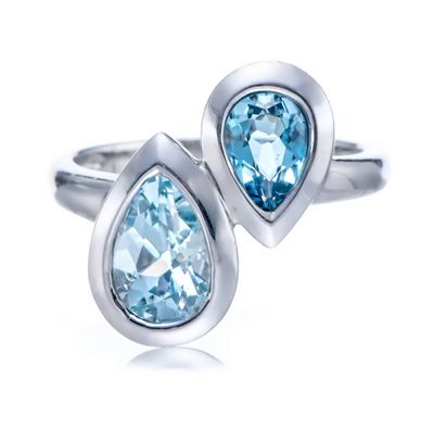 Ring TOPAZ DROPS