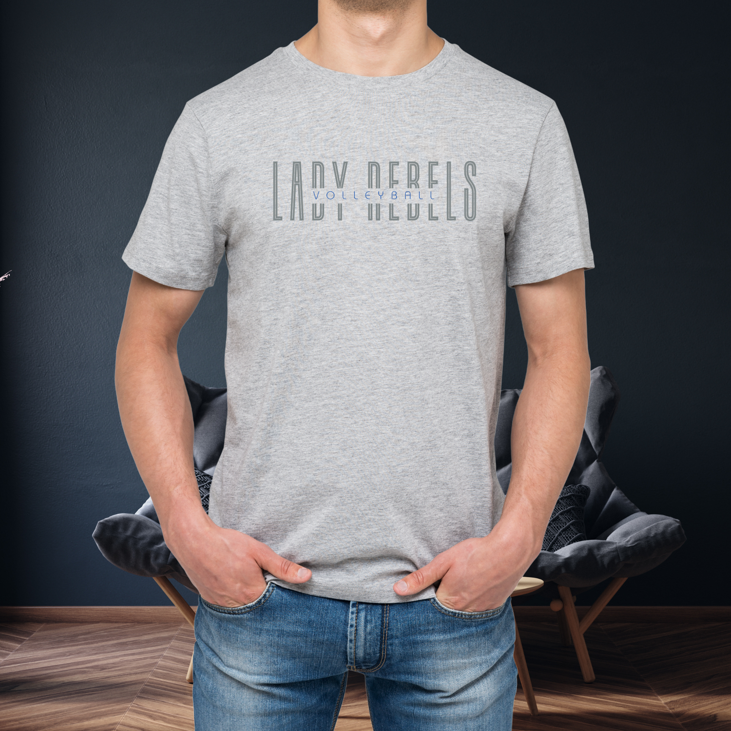 Lady Rebels Volleyball LN - Unisex