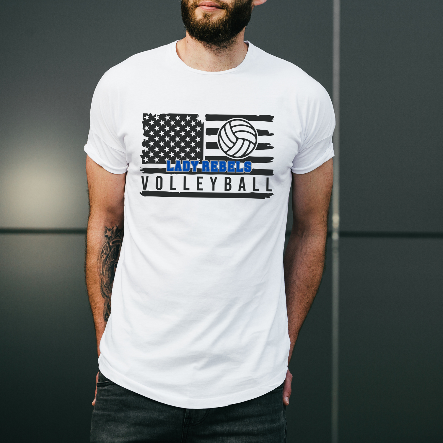 Lady Rebels FLAG 1 - Unisex