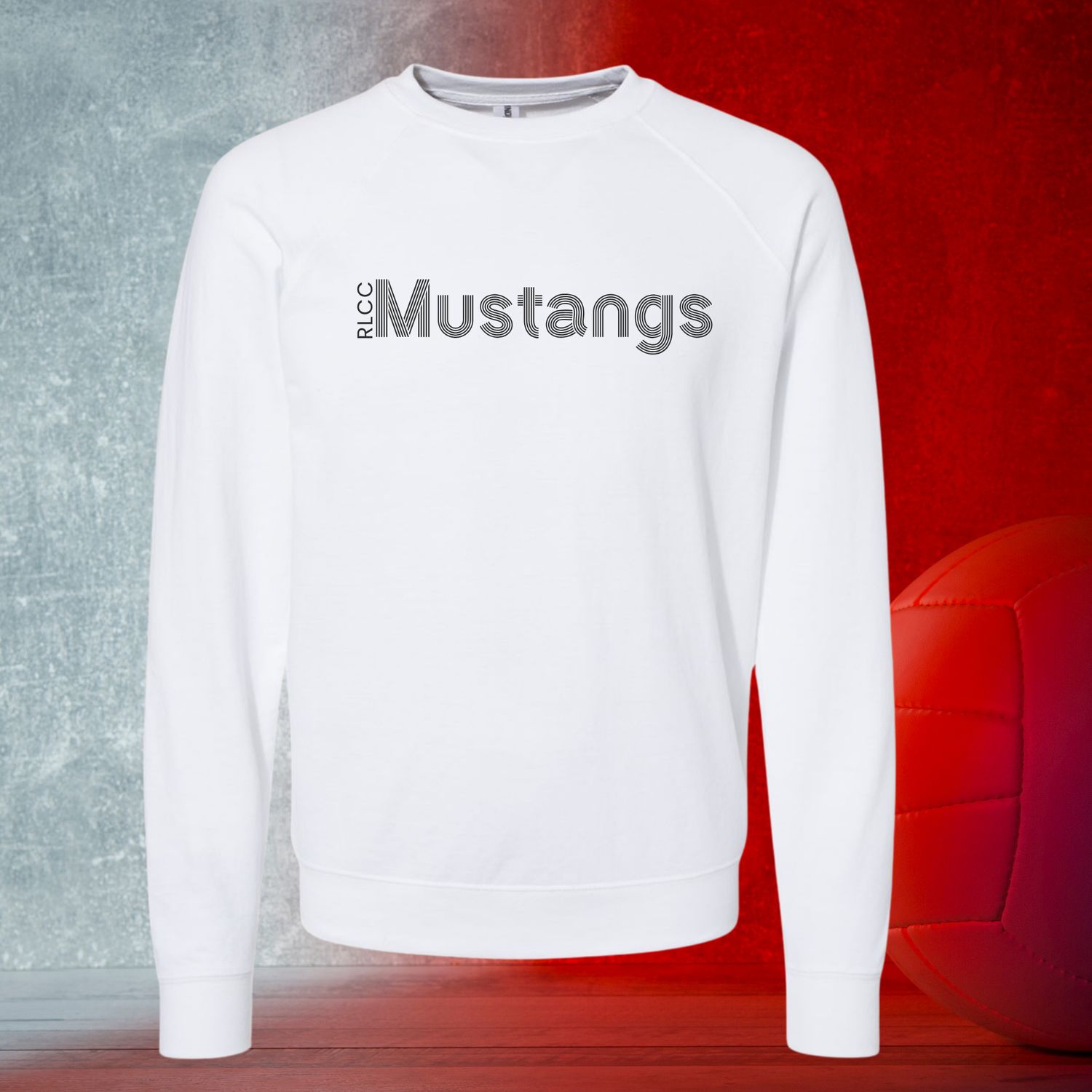 RLCC VB - Unisex Lightweight Loopback Terry Crewneck Sweatshirt - 7