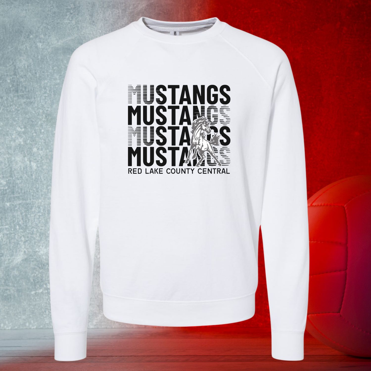 RLCC VB - Unisex Lightweight Loopback Terry Crewneck Sweatshirt - 4
