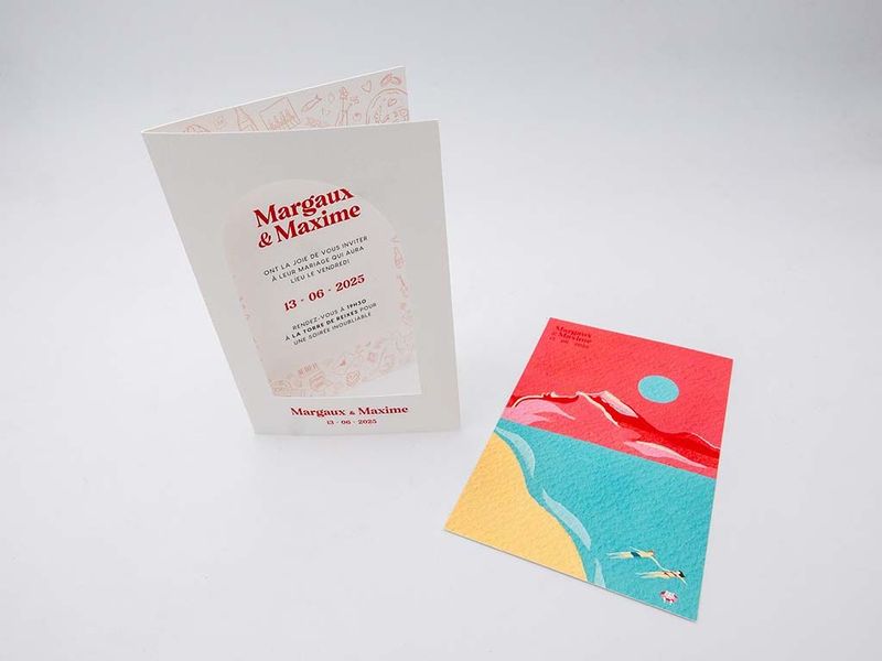 Faire-part de mariage
