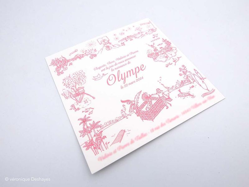 Faire part de naissance