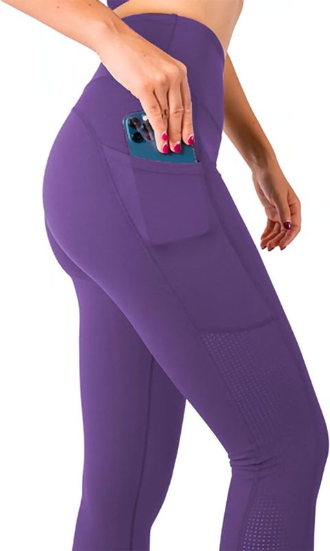 Leggings High-Waisted Sculpting Purple - Butt-Lifting Fit