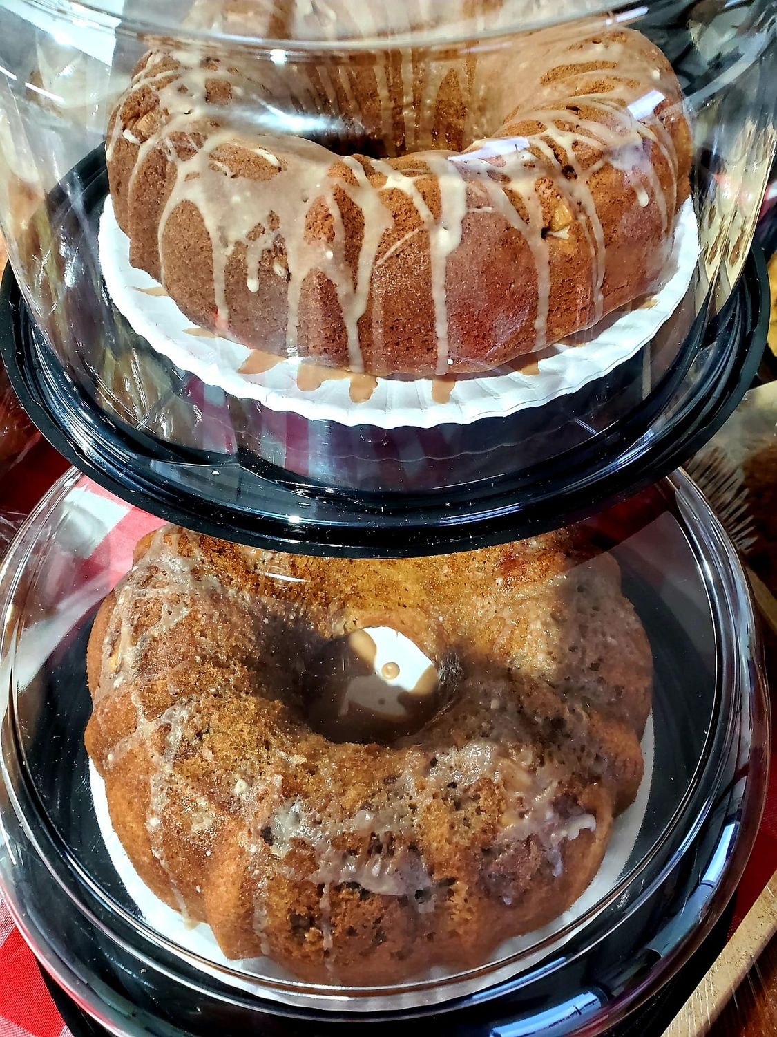 Spiced rum pecan Bundt cake