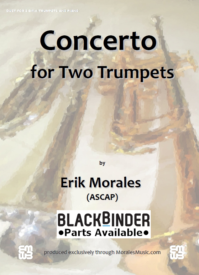 Concerto for Two Trumpets - Piano Accompaniment 00042