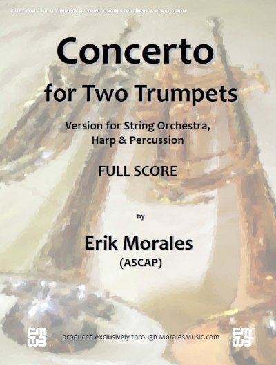 Concerto for Two Trumpets - String Orch. Version 00090