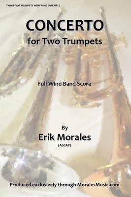 Concerto for Two Trumpets - Full Band Version (PDF DOWNLOAD ONLY)