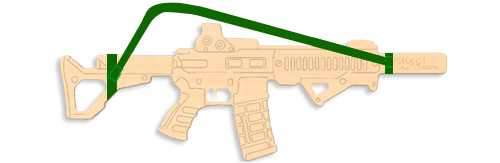 Rifle Sling - Olive Green