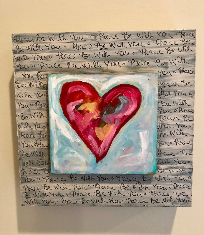heART Painting: Peace Be With You