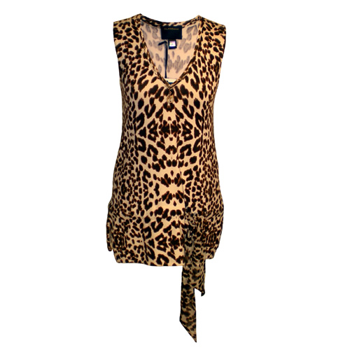 CLASS ROBERTO CAVALLI Animal Print Tunic