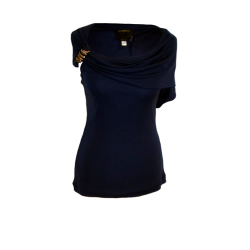 CLASS ROBERTO CAVALLI  Blouse With Jewel Snake