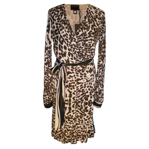 CLASS ROBERTO CAVALLI Signature Animal Print Dress