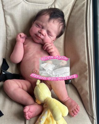 Pascal full body silicone reborn baby girl doll 8lbs
