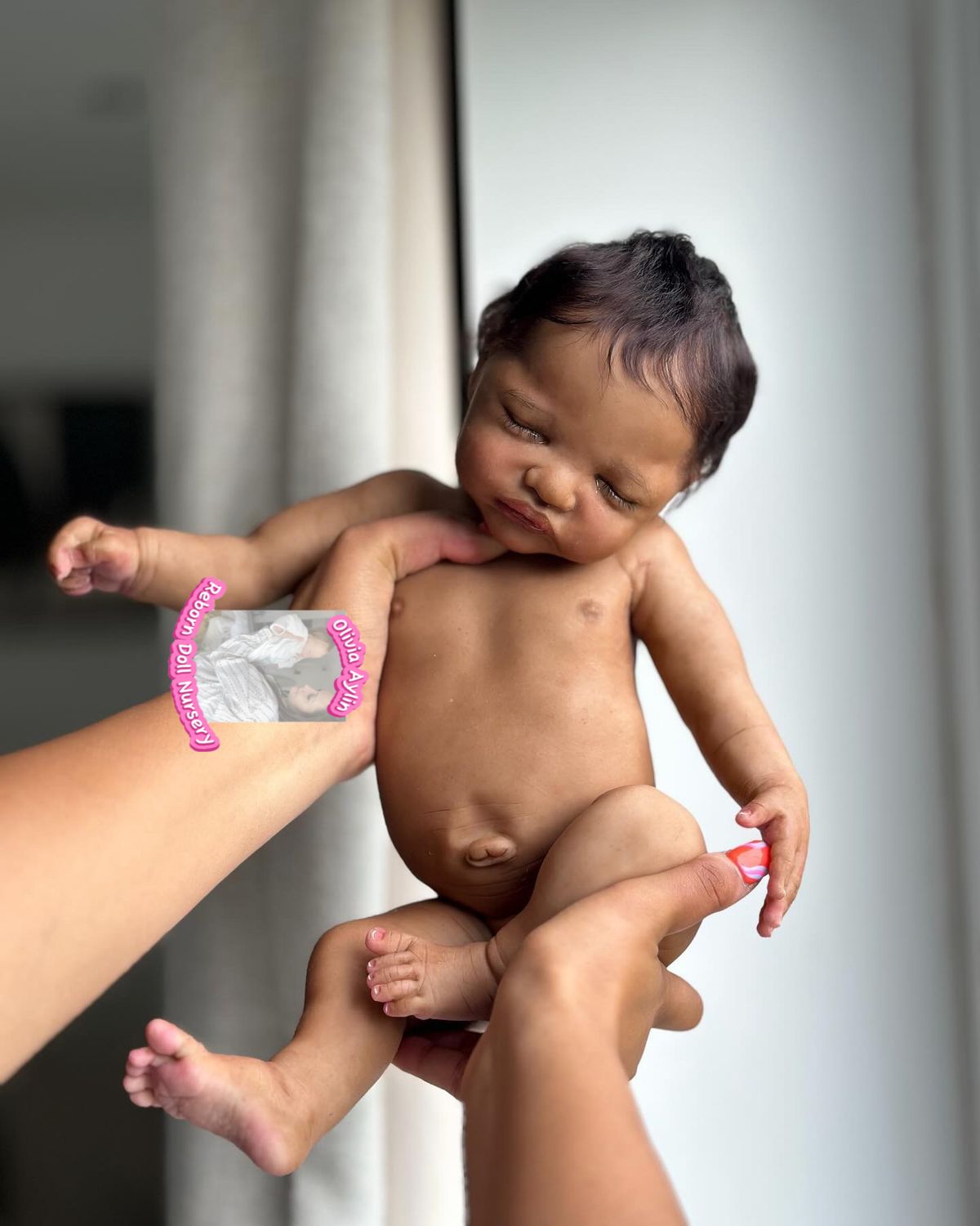 Olive – Full Body Silicone Reborn Baby Girl Doll
