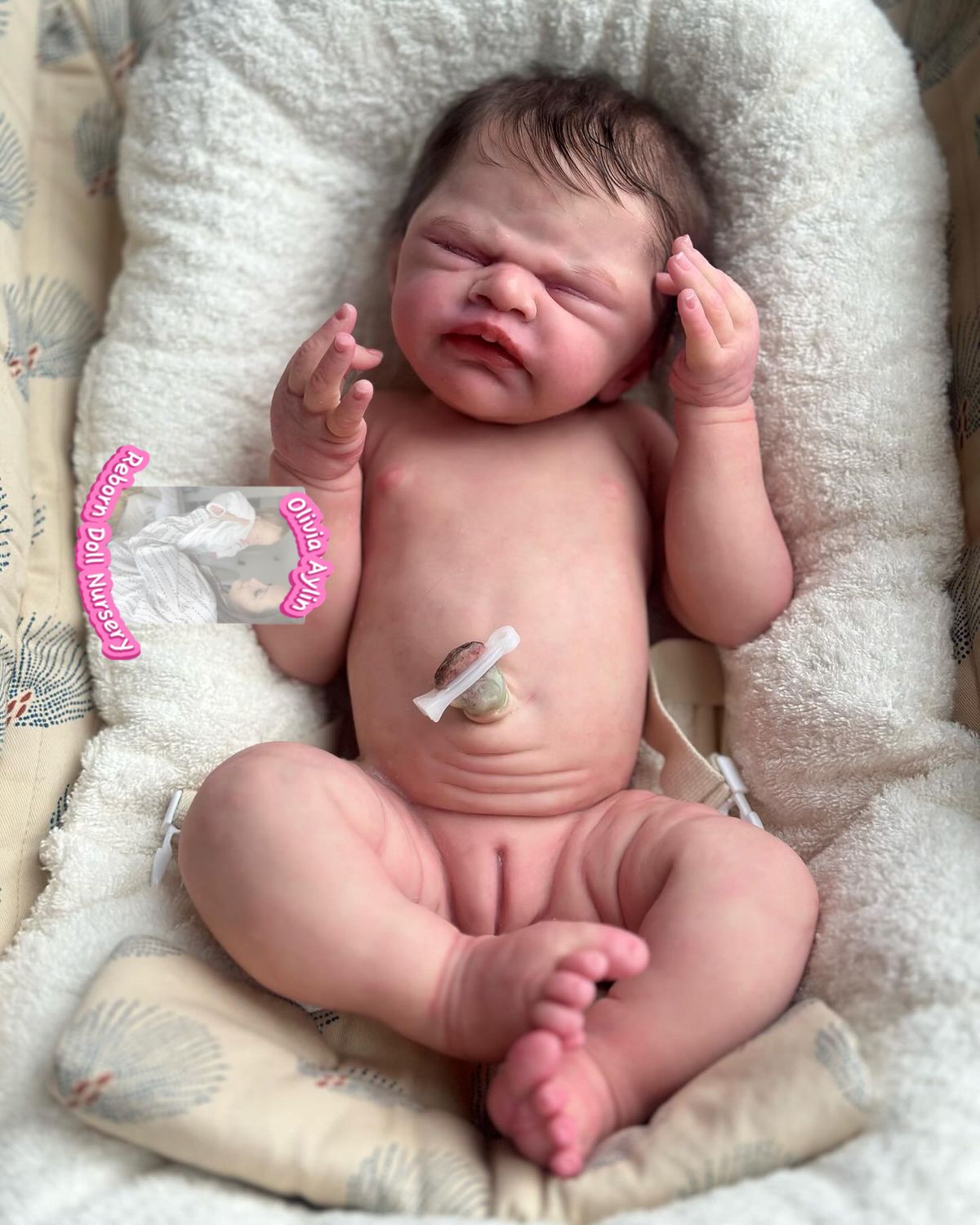 Stephy – Full Body Silicone Reborn Baby Girl Doll