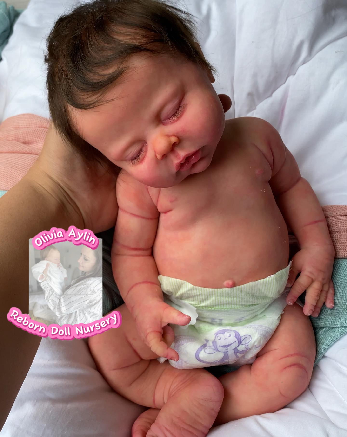 Jenny – Full Body Silicone Reborn Baby Girl Doll