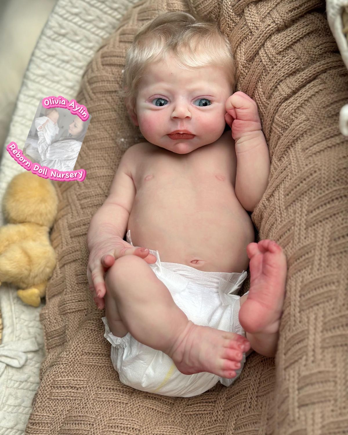 Tom full body silicone reborn baby boy doll 8lbs