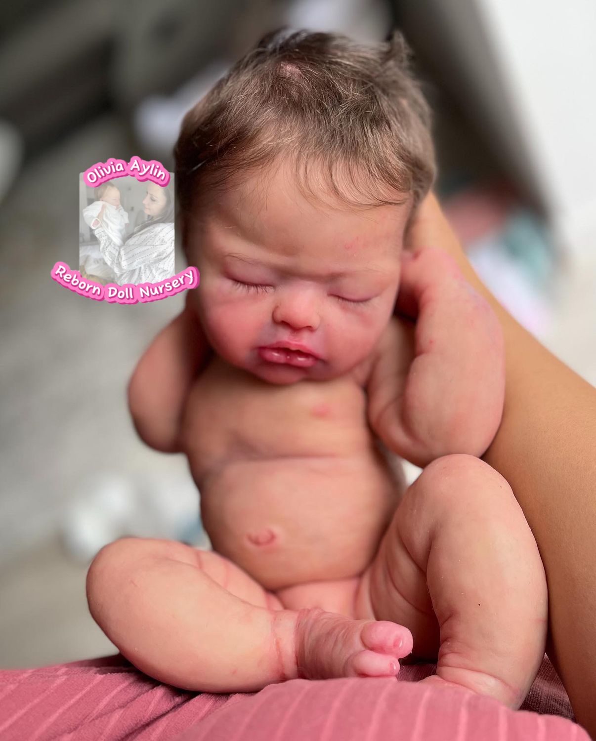 Faith full body silicone reborn baby girl doll 7 lbs