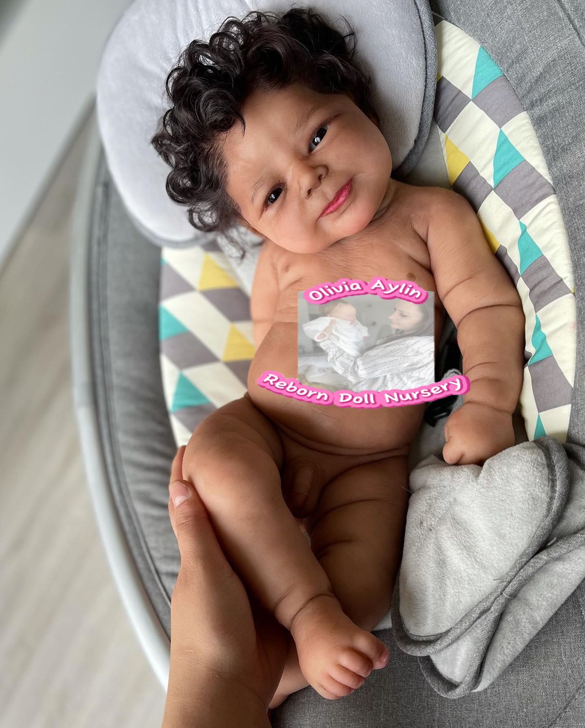 Emmanuel full body silicone reborn baby boy doll 9lbs