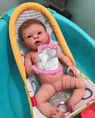 Shirley full body silicone reborn baby girl doll 6lbs