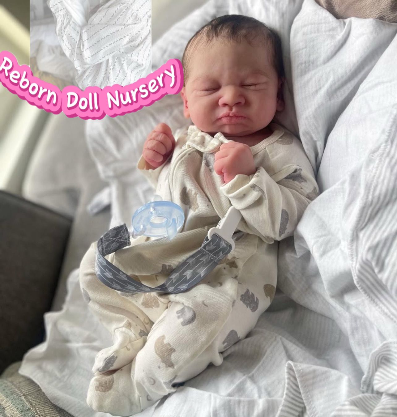 Sammy – Full Body Silicone Reborn Baby Boy Dolly