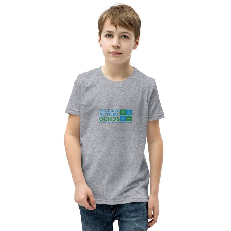 Move Into Action Fun Run, Walk, & Roll Kids T-shirt