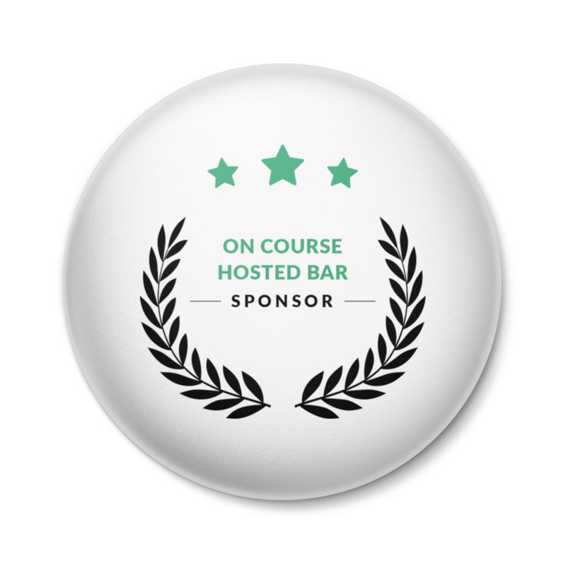 On Course Hosted Bar Sponsor
