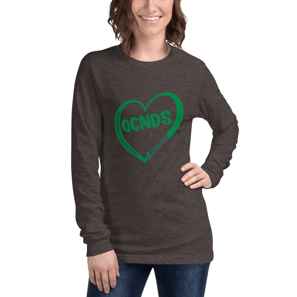 Grey All Heart Long Sleeve Tee