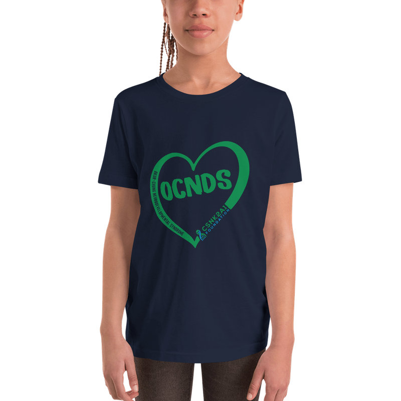 Navy Heart Kids T-shirt