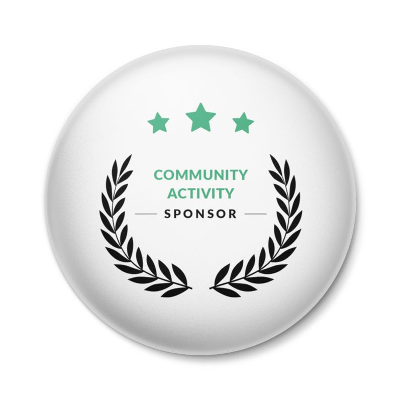 Community Activity Sponsor
