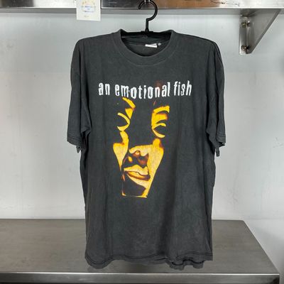 90s An Emotional Fish Piece of Mind Alternative Band Promo XL T-shirt