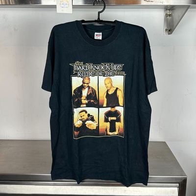 1999 Jay Z, DMX, Method Man &amp; Red Man Hard Knock Life Ryde or Die Rap tour XL Anvil T-shirt