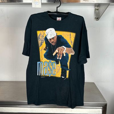 1997 Mase Harlem World Rap Promo XL Jerzees T-shirt