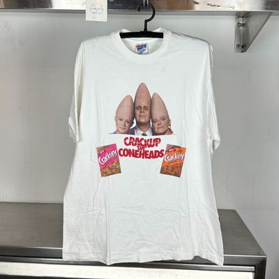 90s Coneheads Crackup the Coneheads Movie Promo XL single stitch T-shirt