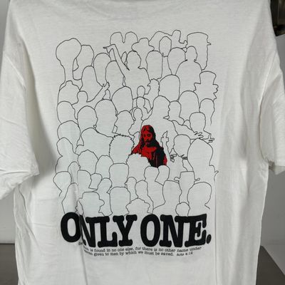 古着 90s USA製 「Save Your Soul」 × 「Only One」 キリスト 豪華