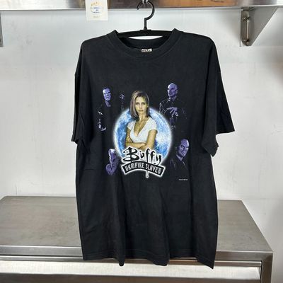 1998 Buffy the Vampire Slayer Go Home Before Dark TV Show XL T-shirt