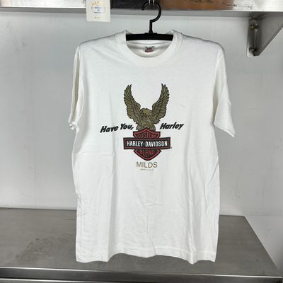 90s Harley Davidson Motorcycle Have you Harley single stitch T-shirt