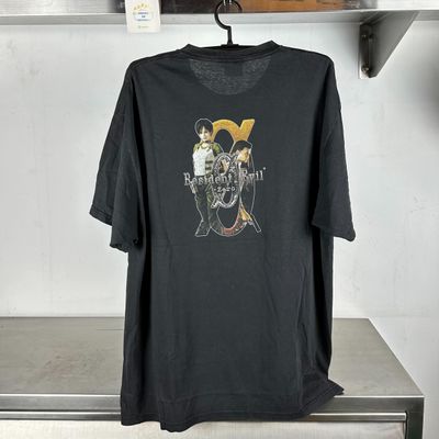 2002 Resident Evil Zero Capcom Zombie Video Game Promo T-shirt