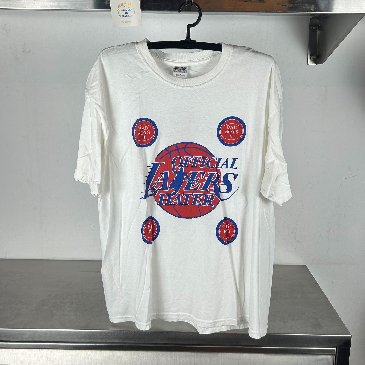 2000s Detroit Pistons Bad Boys 2 Official Lakers Hater NBA T-shirt